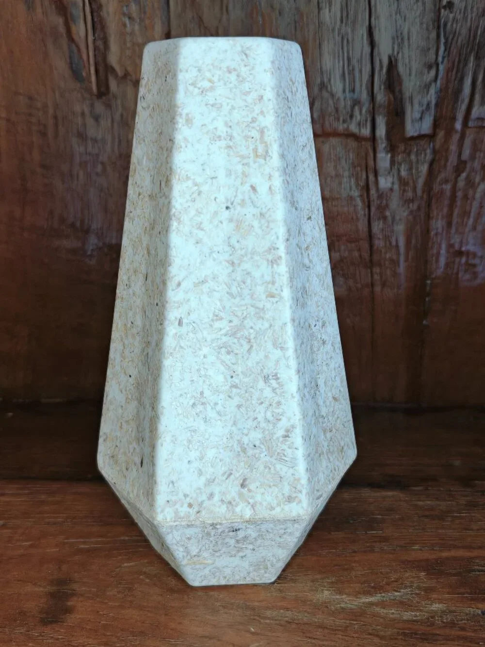Kanso Designs KS Rice Husk Geometric Vase 8